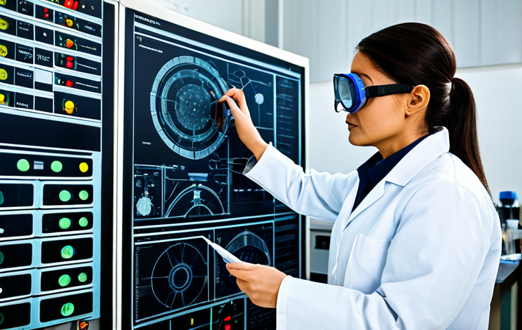 **
"Nuclear engineer in a clean lab environment, examining a complex reactor design blueprint, fully clothed in professional lab attire, appropriate safety goggles, safe for work, perfect anatomy, natural proportions, documentary photography, high quality, showcasing dedication and innovation. The engineer is focused and confident, surrounded by scientific instruments and diagrams. Professional, modest, family-friendly."
**