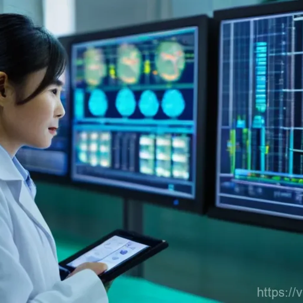 원자력 엔지니어의 업무 균형 유지 - **Prompt:** A highly detailed and realistic image of a female Vietnamese nuclear engineer, in her la...