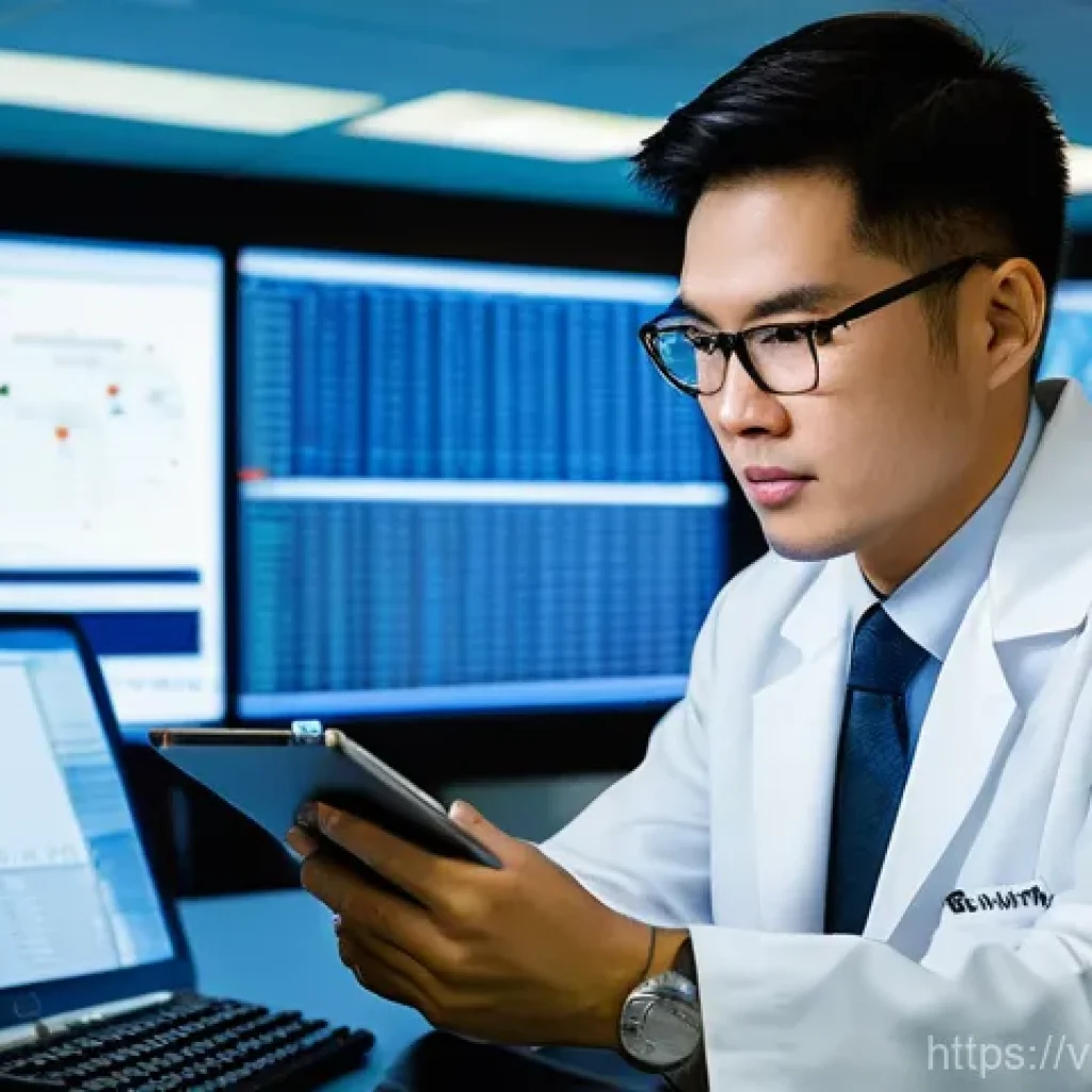 원자력 엔지니어의 워라밸 유지법 - **Prompt:** A focused Vietnamese nuclear engineer, male, in his late 20s, wearing a clean, professio...